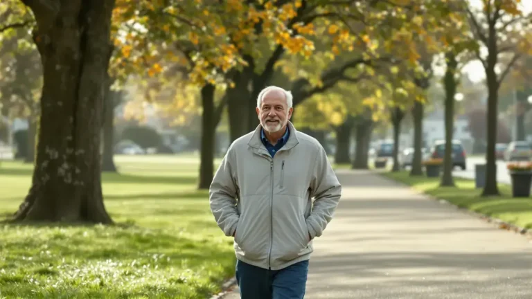 Het dagelijks aantal kilometers voor een gezond hart op 65-jarige leeftijd is veel hoger dan men denkt