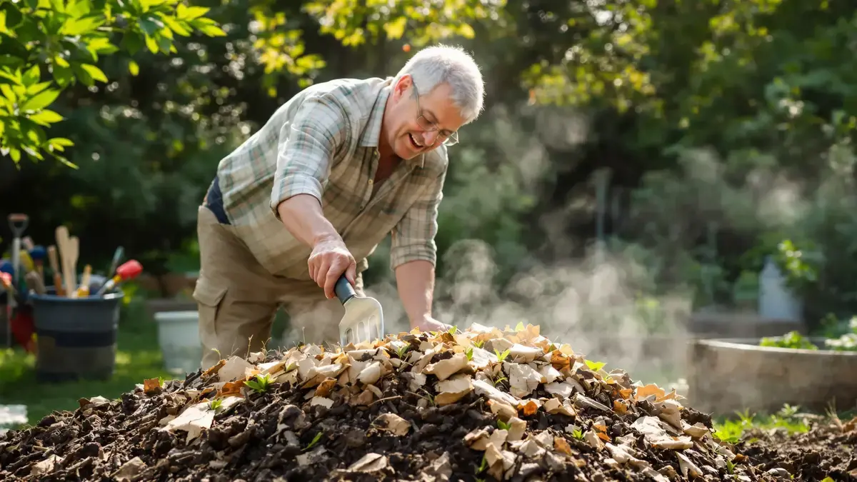 Deskundigen zijn het erover eens een stinkende composthoop is niet onvermijdelijk de lasagnemethode kan uw hoop in 24 uur opfrissen en veelgemaakte fouten voorkomen