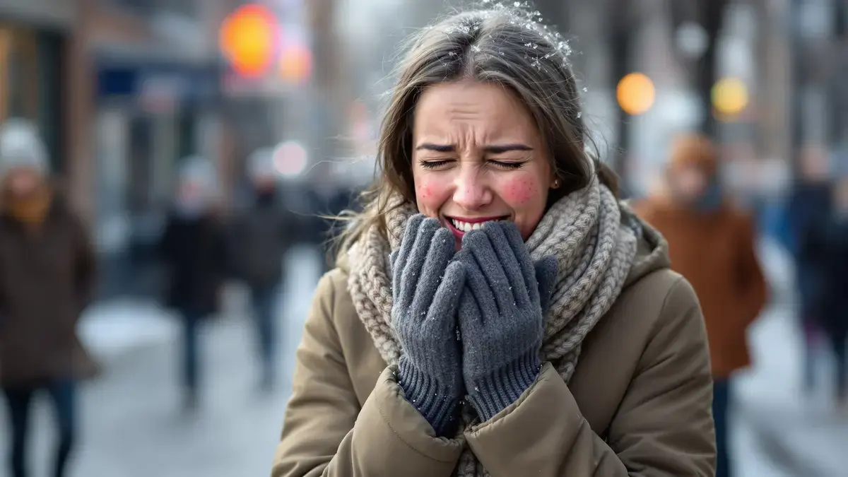 Volgens experts kan een zeldzame aandoening sommige mensen allergisch maken voor kou wat het idee weerlegt dat dit onmogelijk is